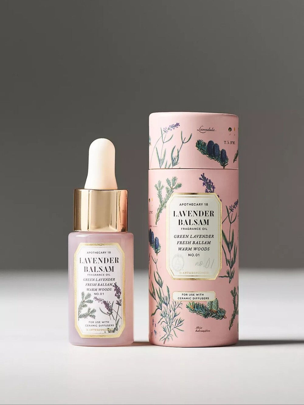 Anthropologie Apothecary 18 Fresh Lavender Balsam Oil Dropper